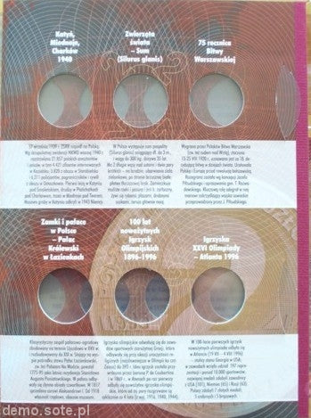 Album na monety GN 1995-1999