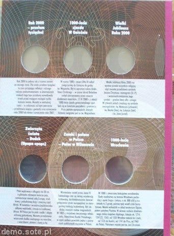 Album na monety GN 2000-2003